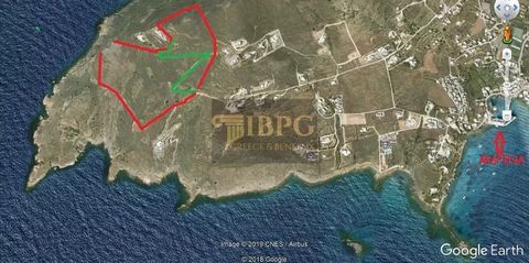 Einzigartiges bebaubares Grundstück von 95.587 m² zum Verkauf in Syros/Kokkina mit herrlichem Meerblick