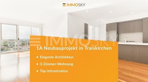 Stilvoll residieren in Traiskirchen! Diese moderne 3-Zimmer-Wohnung (I) befindet sich in einer neu errichteten Kleinsiedlung, die durch ihre hochwertige Ausstattung und durchdachte Raumaufteilung besticht. Mit einer großzügigen Wohnfläche von 91,94 Q...