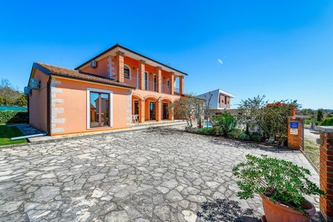 The villa in Višnjan has 4 bedrooms and capacity for 8 persons. Accommodation of 185 m² comfortable and is fully-equiped, It has garden and swimming pool. The property is located 13 m rock beach 