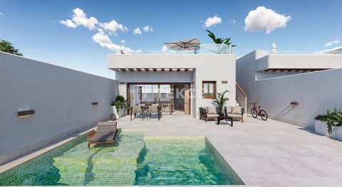 2, 3 Bedroom Contemporary Detached Villas with Private Pools in Torre Pacheco Murcia Contemporary homes are situated in Torre Pacheco, a charming town located in the Murcia region of southeastern Spain, known for its agricultural heritage, sunny clim...