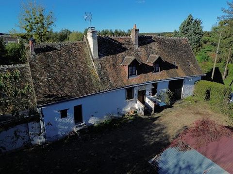 Maison type longère située au centre de Saunay Bien construit avec des matériaux ancien, pierres de taille, poutre apparentes. Au rez-de-chaussée une grande cuisine, un salon salle à manger et une chambre. A l'étage deux chambres une salle de bain et...