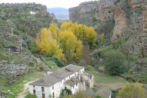 Deze woning is een gedeelte van een groot landhuis dat op een heel rustige plek ligt en is omgeven door de schitterende bergen van de provinicies Málaga en Granada. Het is een rustiek Spaans huis met houten balken en het ademt de sfeer van nostalgie....