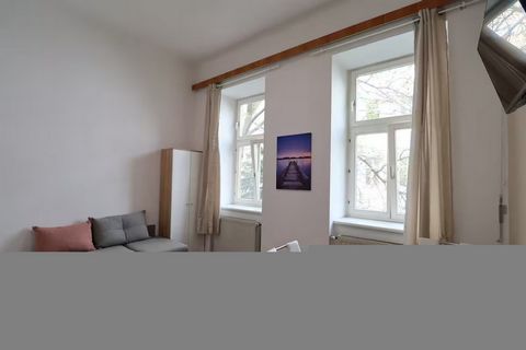 This beautiful one-room apartment is located near the center of Vienna. Newly renovated and furnished, this business apartment is available for 3 people.