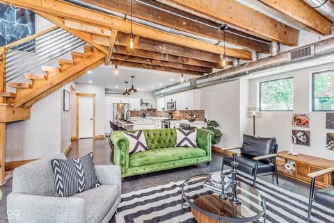 Welcome to 517 E 14th Street. A Modern Masterpiece in the Historic Old Northside. Experience the perfect fusion of timeless character and contemporary luxury in this exceptional 2-bedroom, 2.5-bath residence, ideally situated in one of Indianapolis' ...