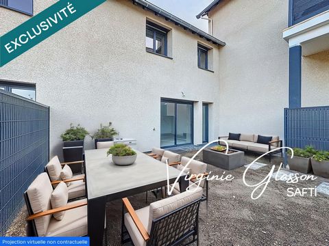 T3 en duplex neuf, avec jardin, proche centre