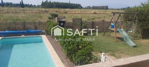 MAISON 4 CHAMBRES GARAGE ET PISCINE VUE DEGAGEE SUR LE CANIGOU