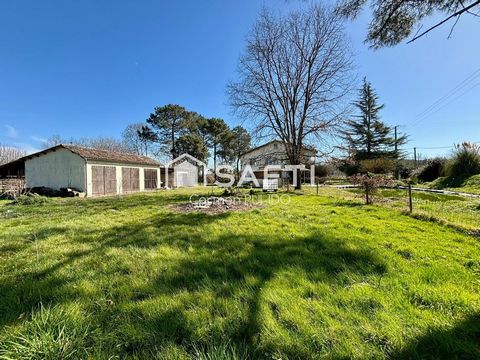 Maison spacieuse à fort potentiel avec 4 chambres, jardin, garage et un bel ensemble de dépendances dans un paisible environnment !