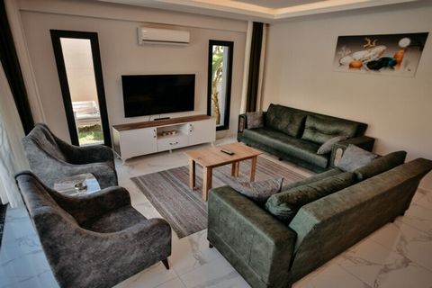 Villa Wi 2 is a 2-bedroom villa for 4 people located in the picturesque village of Yaniklar in Fethiye. This idyllic villa offers ideal conditions for honeymooners and couples, providing an oasis of peace and privacy thanks to its privacy screen. Vil...