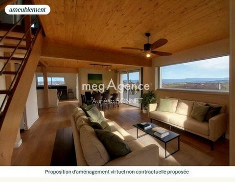 Maison et garge sur terrain de 2096M2 avec vue