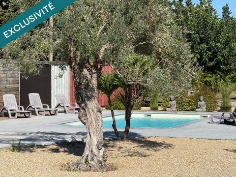 DOMAINE SUR 4.000 m² / DEUX HABITATIONS DE PLAIN-PIED / PISCINE