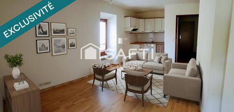 T3 au 1er étage – Centre village, proche frontière, bon état général