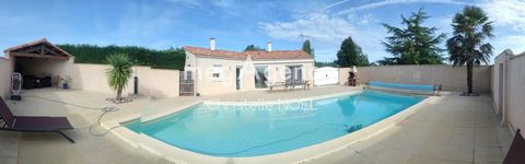 venez découvrir,à la campagne,sur un très grand terrain avec piscine,cette maison de 4 chambres.