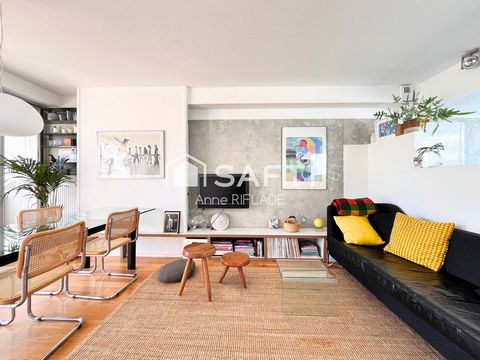 Design, lumière et caractère : Appartement coup de cœur aux Chartrons avec terrasse