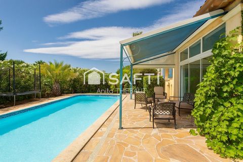 SAINT RAPHAEL - Maison 156 m², 4 chambres – Domaine privé – Proche golfs