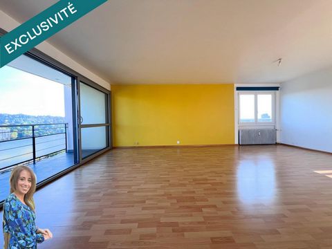 Appartement T3 de 99m2 de surface habitable avec grand balcon et une cave