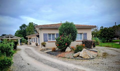 Charmante maison de plain-pied à Saint-Jean-Poutge (32190)