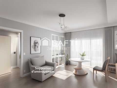 Appartement lumineux à fort potentiel à Bagnolet