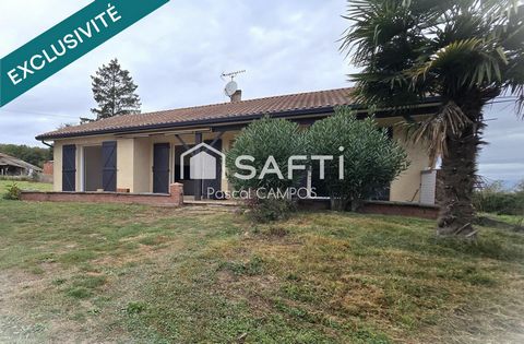 Maison plein pied dans un cadre paisible et calme