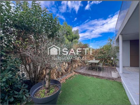 Appartement T3 60 m² avec jardin et parking couvert