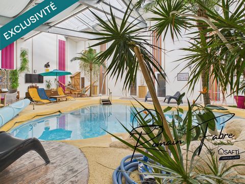 Complexe de 10 logements avec patio central et piscine « Face Mont Saint Michel