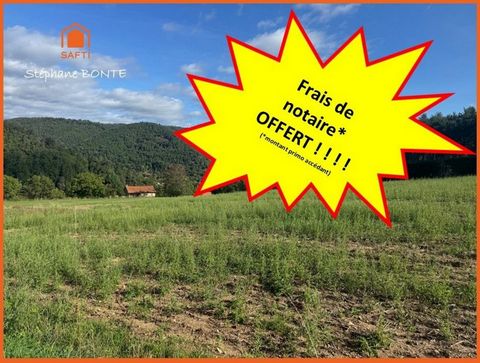 Magnifique terrain constructible