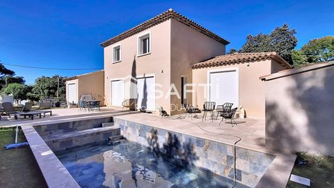 Maison contemporaine récente avec piscine – Secteur recherché