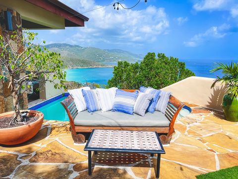 This is a truly delightful three-bedroom property elevated on the hillside above Little Bay on Tortola---s north shore.-- This private residential community has a beautiful white sandy beach and stunning views of the ocean and surrounding islands. It...