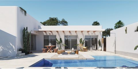 Nos complace presentar un nuevo proyecto de 8 villas independientes ubicadas en Los Montesinos, La Herrada. Estas villas ofrecen 3 dormitorios y 2 baños y cuentan con una piscina privada y un solárium en la azotea incluidos. En el interior de esta ca...