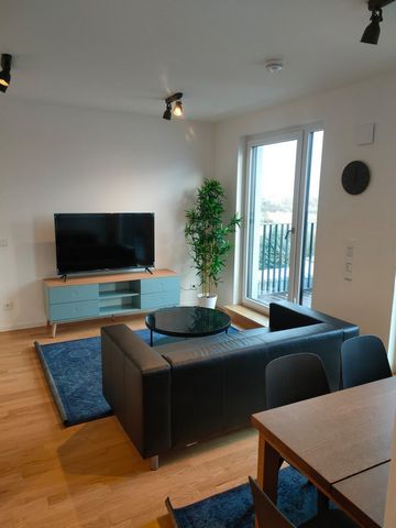 Brand new property with balcony in NEUE MITTE SCHÖNEFELD. 2 rooms, new kitchen, Parking space