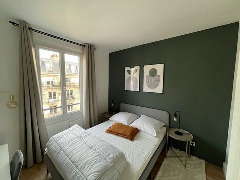 Oasis de Montmartre : Chambre privée dans un charmant appartement au 6ème étage avec ascenseur