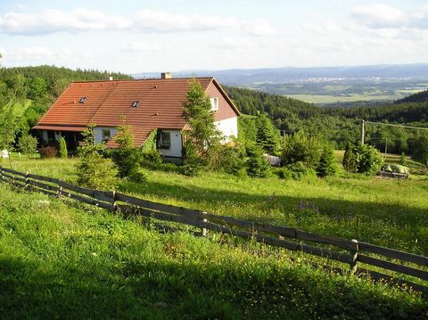 This attractive, well-maintained holiday home is situated in the Ore Mountains, just 10 km from the border of Germany. It occupies an excellent quiet location and from the meadow you have a magnificent view of the surrounding mountains. The house is ...