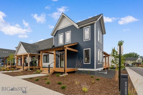 Only 6 units left in Bridger View! This pocket neighborhood on Bozeman's northeast side is exceptionally livable, with greenspaces, a common house, and pathways connecting to the adjacent Story Mill Park, and downtown Bozeman. Quality homes construct...
