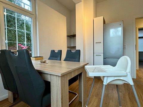 Take the whole family to this great accommodation with plenty of space for fun and entertainmentWelcome to our charming renovated apartment, located in close proximity to the Kesselschleuse! This spacious apartment offers the ideal retreat for travel...
