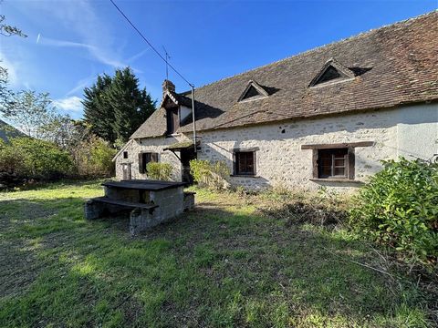 This lovely semi detached 15th century cottage, set in the Brenne national park, has tremendous potential. It is full of character but requires updating. It consists of a very large kitchen diner with large french doors overlooking the garden. It has...