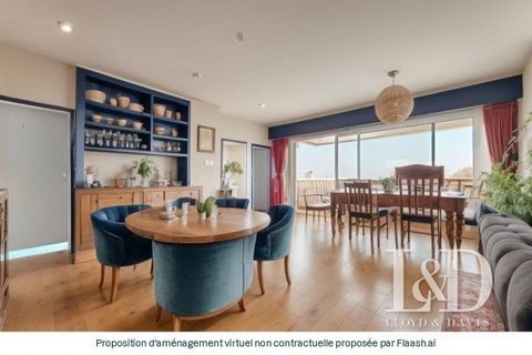 CLOSE TO PARIS - PANORAMIC VIEW In Garches (92380): apartment for sale of 79 m² with balcony in a building with elevator. Its interior has two bedrooms, a fitted kitchen and a bathroom. In addition, there is a cellar and two parking spaces. Panoramic...