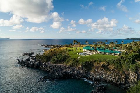Boasting nearly ten captivating acres of oceanfront, 9 Bay Drive is the crown jewel of conservation land known as Hawea Point in West Maui. Nestled into the prime location within Kapalua Resort, this gated legacy property, along with the adjacent 12+...