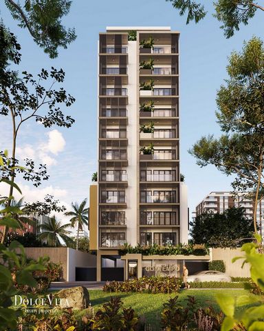 A new concept of living! 12-STORY TOWER A residential complex conceived to be an ideal place to live and invest, with modern lines in exposed concrete, aluminum and glass. This tower is strategically located in the central polygon of Santo Domingo, i...