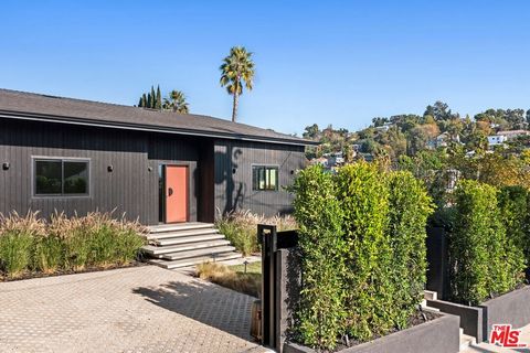Make your statement in Silver Lake with this newly-completed masterwork by Den and Dwell Estates, a modern retreat with pool near the Reservoir. From a 1903 bungalow a transformative remodel has utilized the finest materials and mindful attention to ...