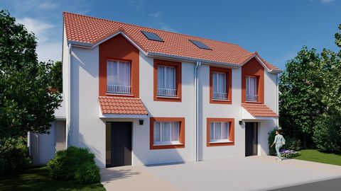 6 km from Cabourg, in the charming seaside resort of Merville Franceville Place, we invite you to come and discover LES HAUTS DU COLOMBIER and the ACACIA model (ref I1). With a surface area of 80.08 m2, it has 3 bedrooms and an enclosed garden of 254...