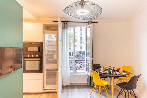 Checkmyguest bietet dieses 35 m² große Apartment im lebhaften Viertel Père-Lachaise an, die ideale Umgebung für 4 Personen, um Paris zu entdecken. In der Nähe des berühmten Friedhofs Père-Lachaise und vieler charmanter Cafés und Boutiquen gelegen, is...