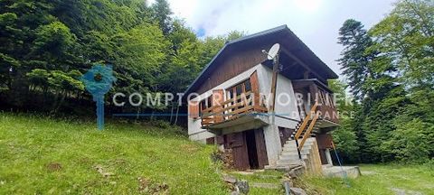 31440 Mourtis station away from the noise, 300 metres from the resort, in a green setting at the entrance to the wood and hiking trails. We offer you this beautiful chalet to renovate (roof ok) which consists of two parts. The first floor which is th...