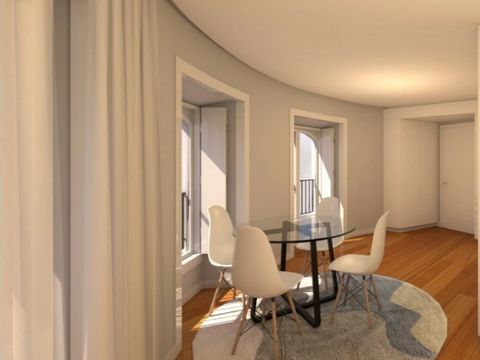 This magnificent studio inserted in a luxury development located in the center of Lisbon, is characterized by the innovation of the materials used. Thermal and acoustic construction thinking about the comfort of the house. The building is anti-seismi...