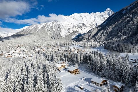 Chamonix Sotheby's International Realty präsentiert das Chalet Freya, ein prestigeträchtiges Chalet mit ca. 400 m2 Wohnfläche und 70 m2 Terrassen und Balkonen in der Wohngegend von Les Iles in Argentière. Der Außenbereich ist gepflegt mit einem Garte...