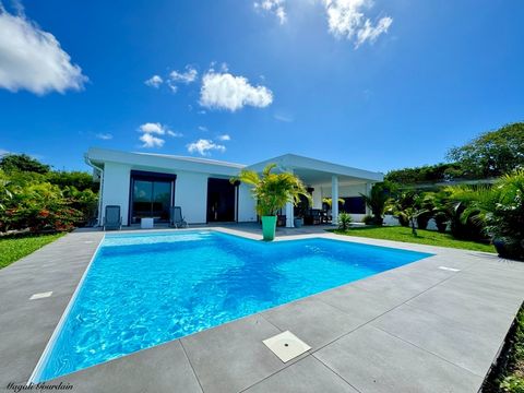 Dpt Guadeloupe (971), à vendre SAINT FRANCOIS maison récente de plain pied