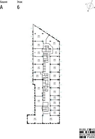 Предлагается в продажу офис в башне А. Rublevo Business Park Проектное финансирование от СБЕР Современный бизнес центр класса А -Свободные планировки от 50 до 2300 кв. м -Высокие потолки от 4,05 до 6,03 м (возможны двухуровневые и нестандартные решен...