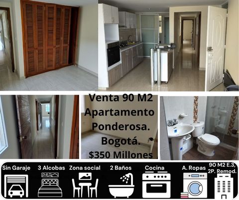 ¡Oportunidad única! Se vende hermoso apartamento remodelado de 100 m², ideal para tu familia. Cuenta con 3 acogedoras alcobas, 2 baños modernos, un amplio salón-comedor perfecto para compartir momentos inolvidables y una cocina integral. Ubicado en u...