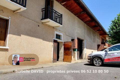 Isabelle DAVID vous propose ce bâtiment avec habitation entièrement à réhabiliter , De beaux volumes habitable a l heure actuelle ,combles à aménager, Il est situé proche mairie Gresy sur Aix .Sur une parcelle de 1800m2 constructible en partie. Adapt...