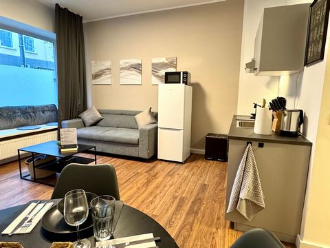 Discover the vibrant city feeling in our modern apartment in Cologne-Kalk. Perfect for city lovers and business travelers, it combines urban comfort with a lively, multicultural atmosphere. Equipped with a modern kitchen, dishwasher and microwave, a ...