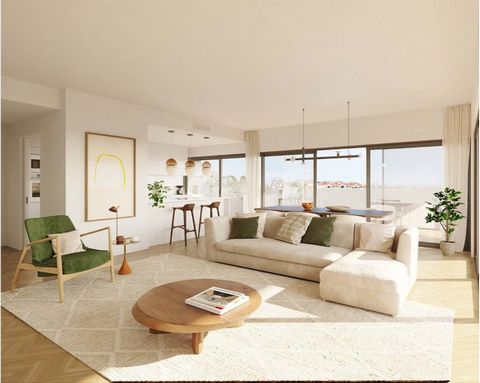 3 bedroom flat in Faro, situated in the exclusive Lux Garden Evo, a new private condominium development. This three-fronted flat has a spacious open-plan living room and kitchen, which both extend onto a large terrace, bringing light and comfort to t...