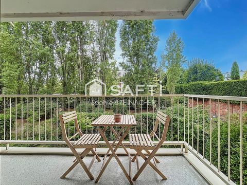 Appartement 63m² à 10min RER avec balcon au sud